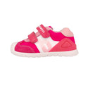 Zapato Niña Rosa con Doble Velcro - BIOMECANICS