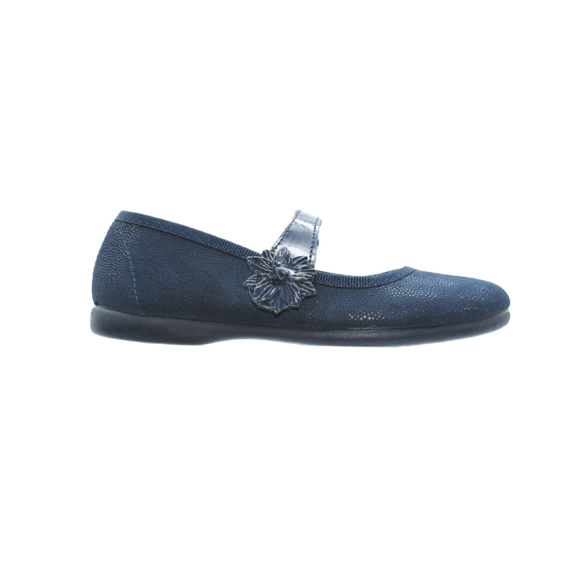 Zapatos de niña con correa y velcro azul marino – Tokolate