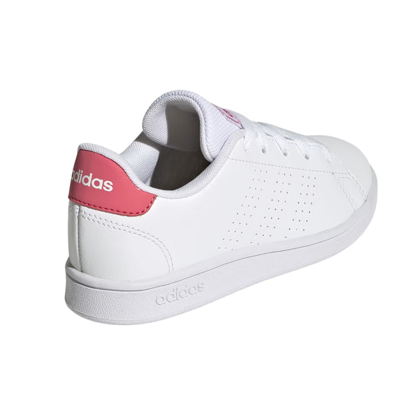 Tenis Niña Advantage K Blancos con Rosa- ADIDAS
