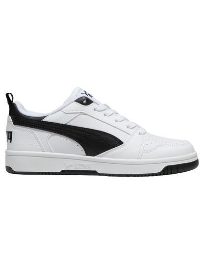 Tenis Puma Rebound V6 LO JR Blancos para Niño