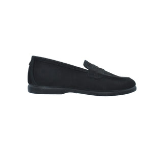 Mocasín de niño en serratex negro con antifaz – Tokolate