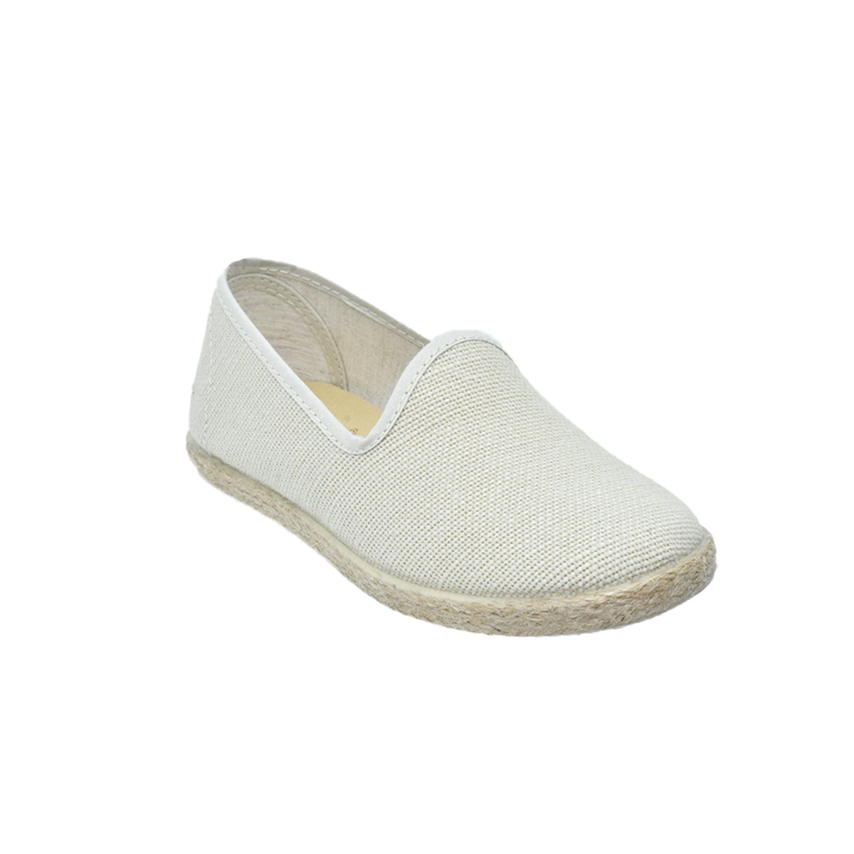 Zapato tipo valenciana de lino para niño – Tokolate