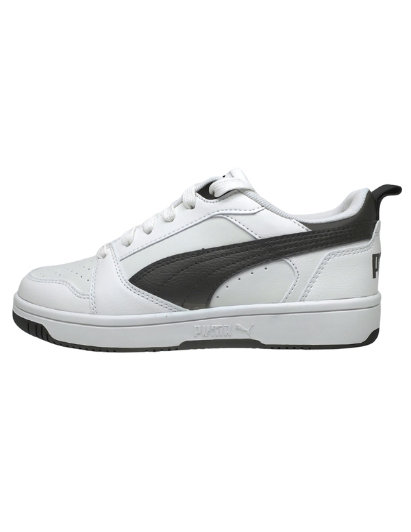 Tenis Puma Rebound V6 LO JR Blancos para Niño