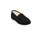 Mocasín de niño en serratex negro con antifaz – Tokolate