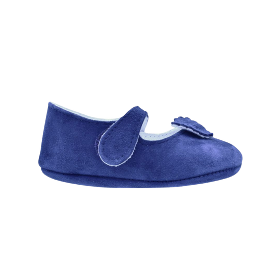 Zapato Bebe Gamuza Azul - Pekis