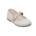 Zapatos de niña con velcro y flor decorativa – Tokolate