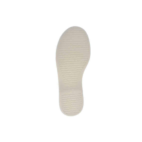 Zapatos de niña en lino con moño de tul crudo – Tokolate