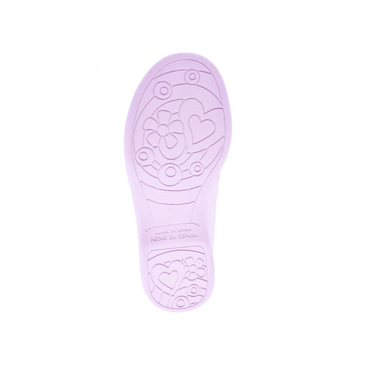 Zapato de niña en lona rosa con cintas – Pekis