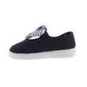 Zapato Lona Niña con Pañuelo de Rayas- VICTORIA