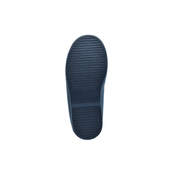 Mocasín de niño en serratex azul con antifaz – Tokolate