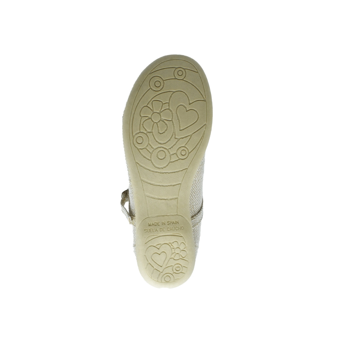 Zapato de niña lino beige con hebilla – Pekis