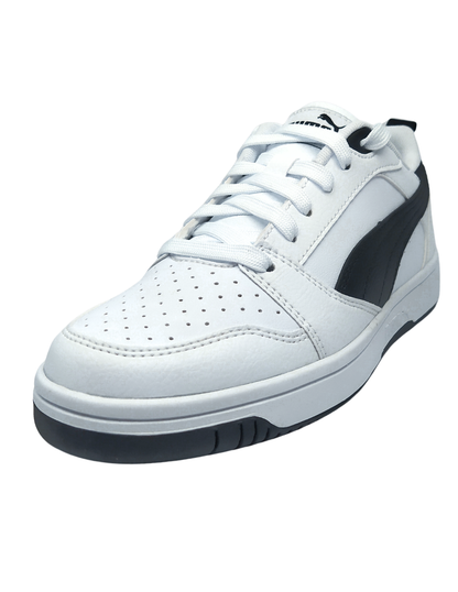 Tenis Puma Rebound V6 LO JR Blancos para Niño