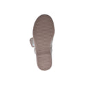 Zapatos de niña en lino con moño de tul – Tokolate