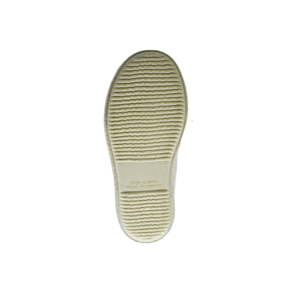 Zapato tipo valenciana de lino para niño – Tokolate