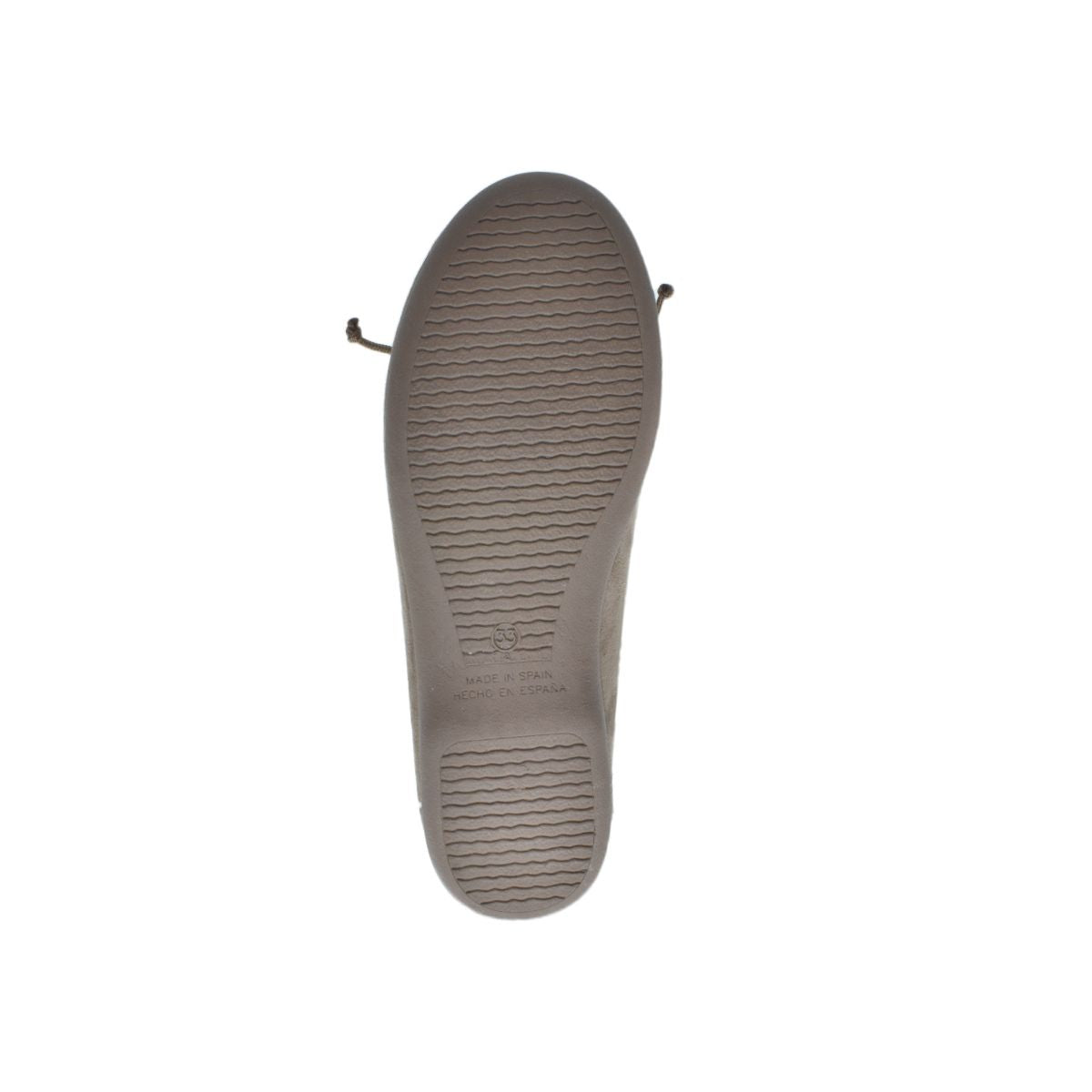 Bailarina de niña en serratex topo con lazo – Tokolate