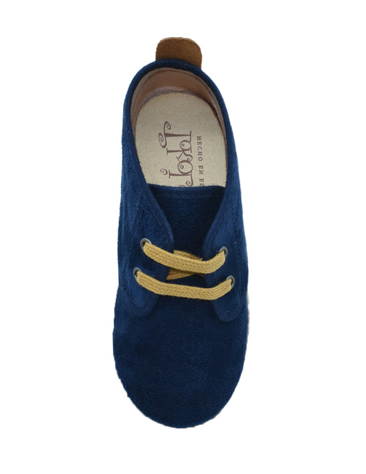 Bota Niño /Bluche / Serratex Azul -Tokolate