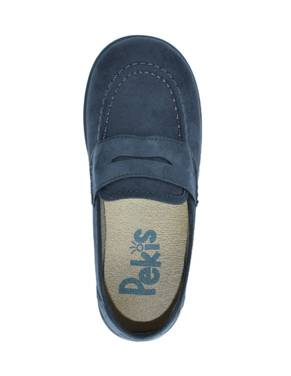 Zapato Niño Mocasín Serratex Gris -Pekis