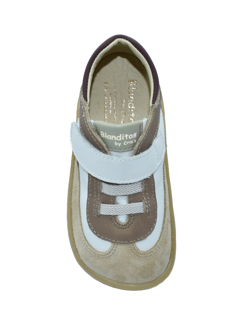 Zapato Barefoot Unisex Deportivo Resorte Café -Blanditos