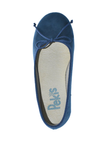 Zapato Niña/Balerina Cordon/Se Azul -Pekis