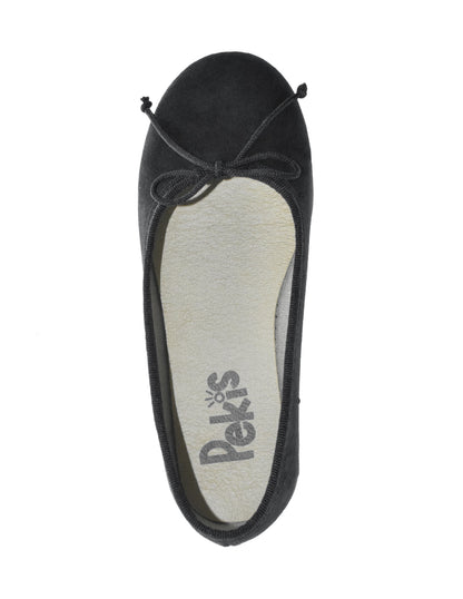 Zapato Niña/Balerina Cordon/Se Negro -Pekis