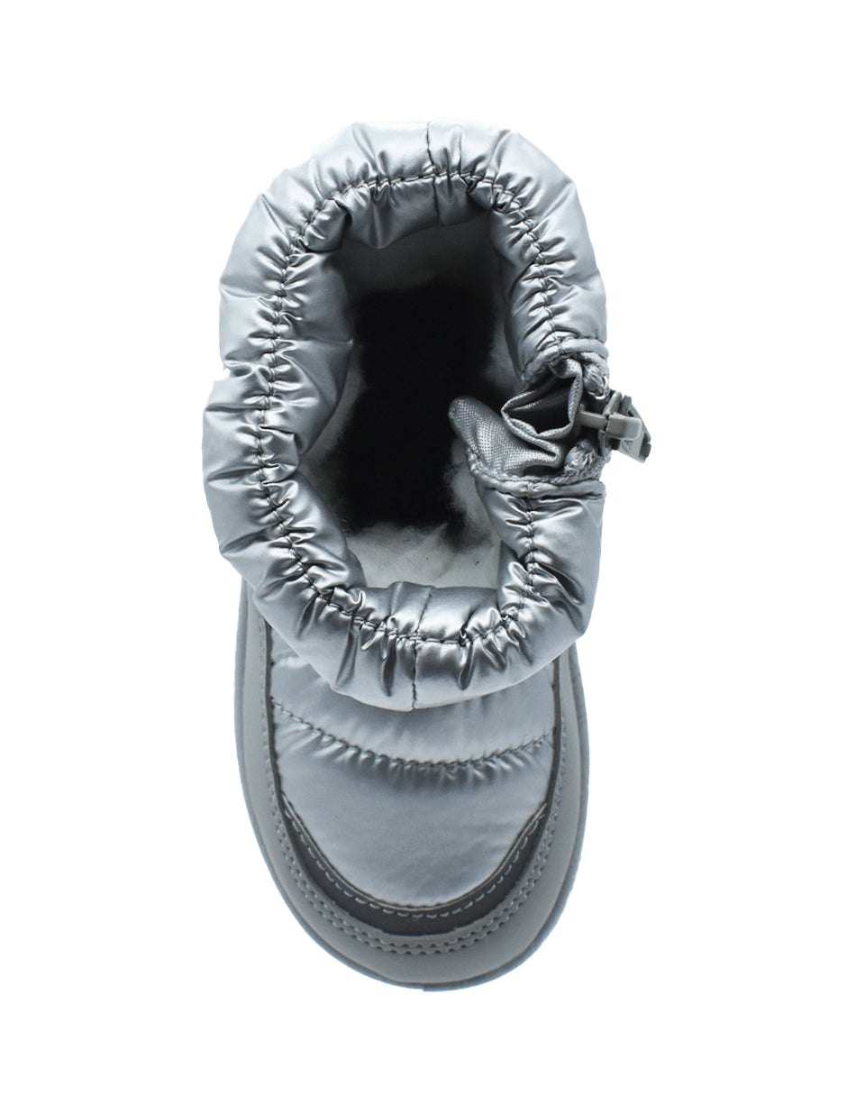 Bota Baja Georgie Boy Gris con Forro Borrega para Niña