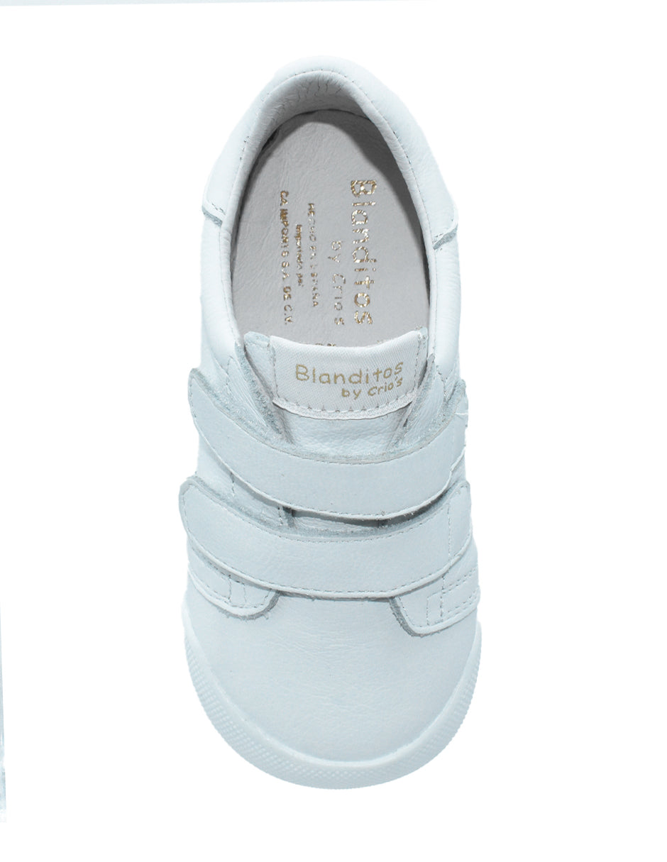 Zapato Barefoot Unisex Deportivo Suela Baja Blanco -Blanditos