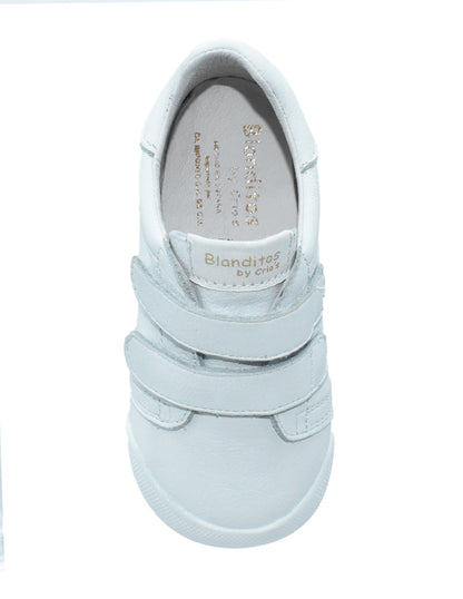 Zapato Barefoot Unisex Deportivo Suela Baja Blanco -Blanditos