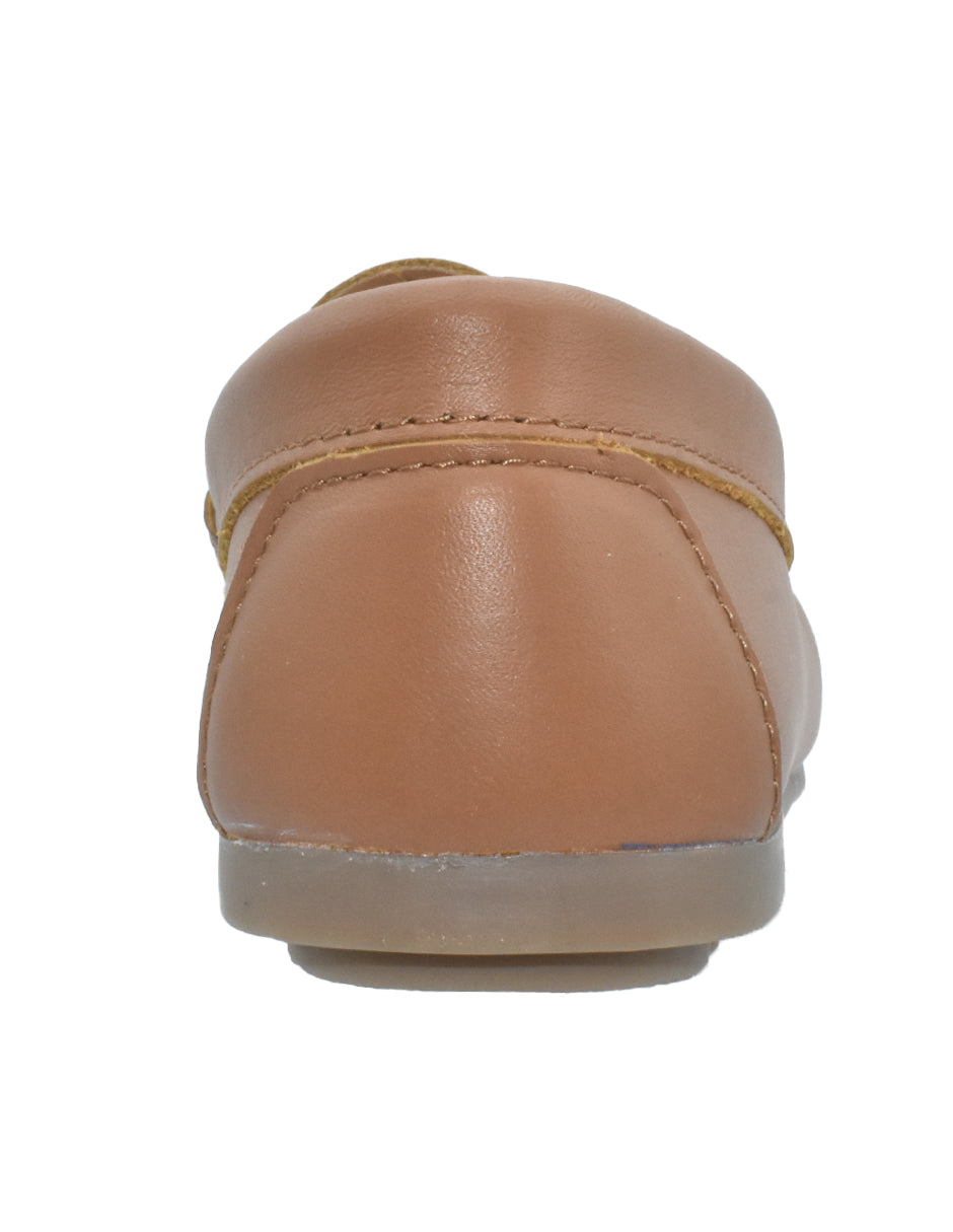 Mocasines Belinos Cuero con Antifaz para Niño