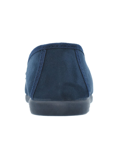 Mocasines Tokolate en Serratex Azul con Antifaz para Niño