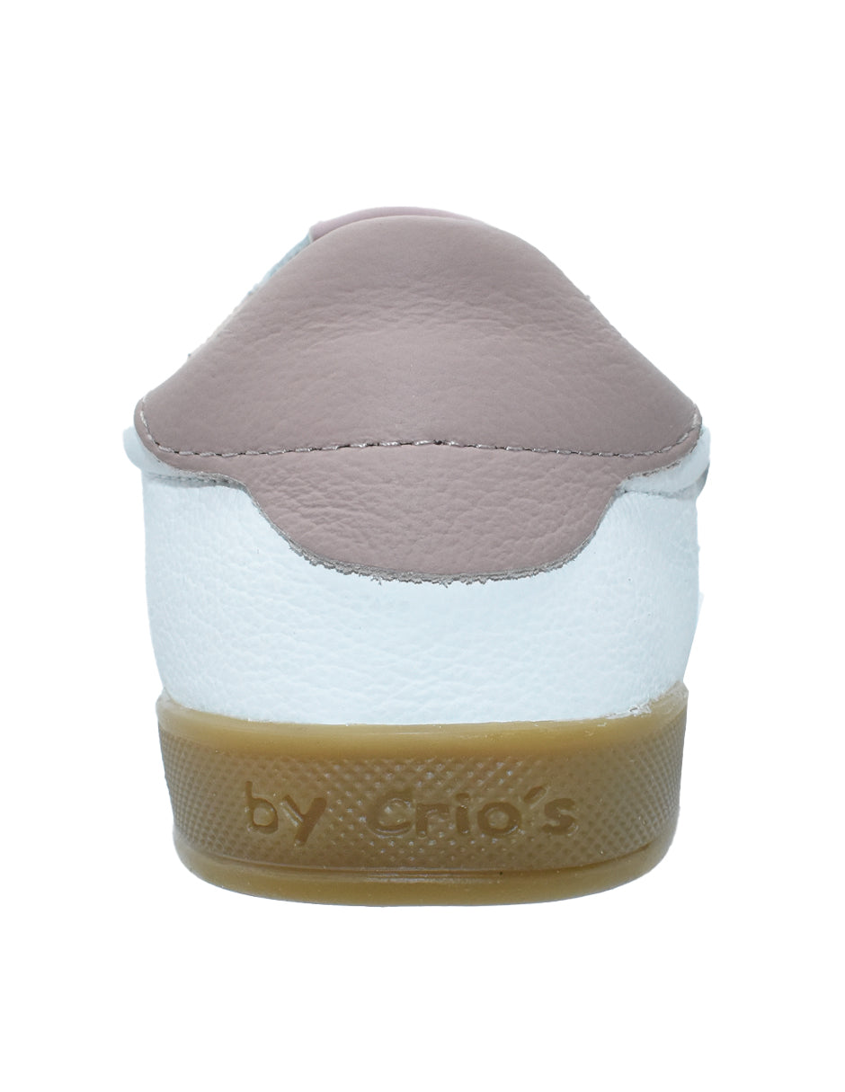 Zapato Barefoot Niña Deportivo Suela Baja Rosa -Blanditos