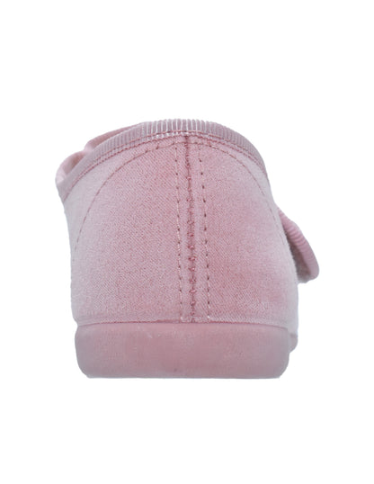 Zapato Niña/ Merceditas Correa Rosa -Tokolate