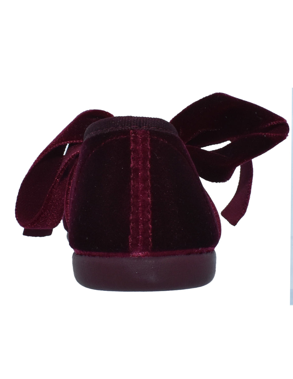 Zapato Niña / Salón Lazo/Terci Rojo -Tokolate