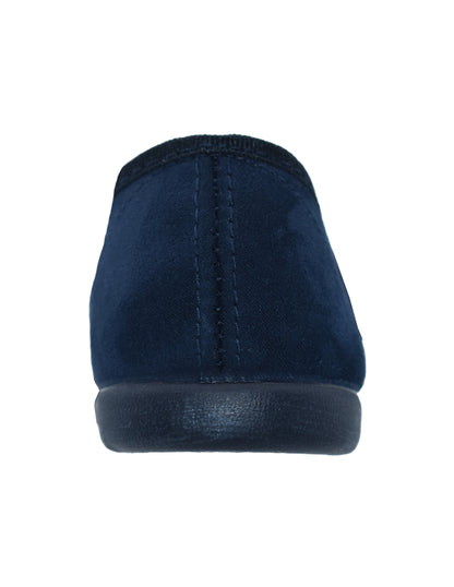 Zapato Niña/ Merceditas Correa Azul -Tokolate