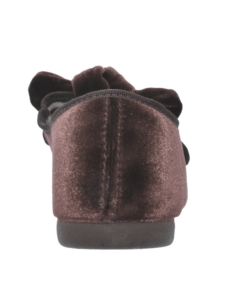 Zapato Niña/Mercedita/Cinta La Café -Pekis