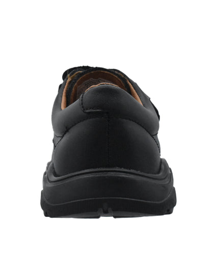 Zapatos Escolar  Coqueta Negros con Velcro para Niño