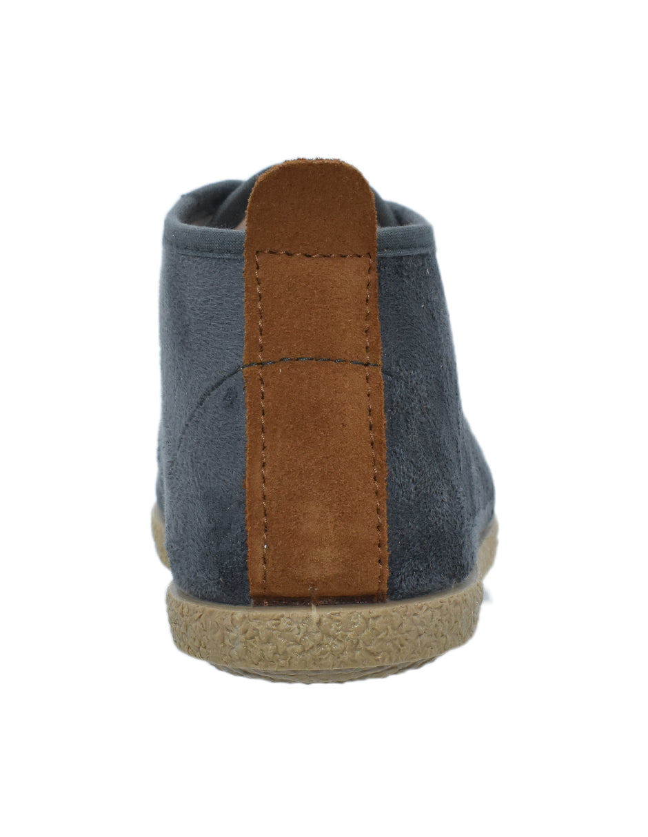 Bota Niño /Bluche / Serratex Gris -Tokolate