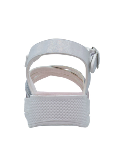 Sandalia Niña con Plataforma y Tiras Glitter Holográfico - GEORGIE BOY