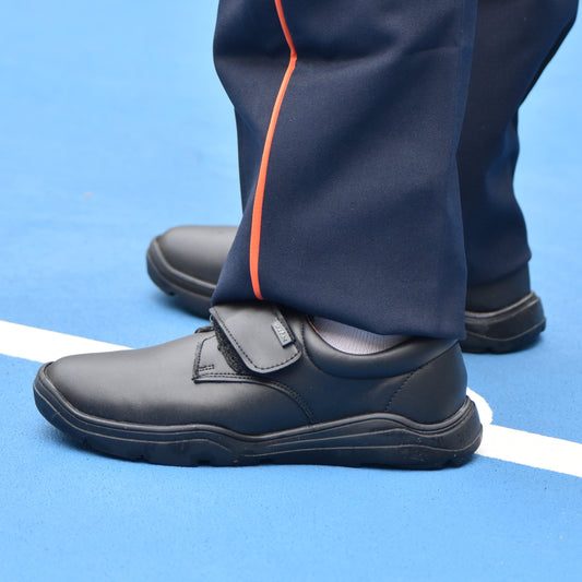 Audaz Zapato Escolar Niño Con Velcro