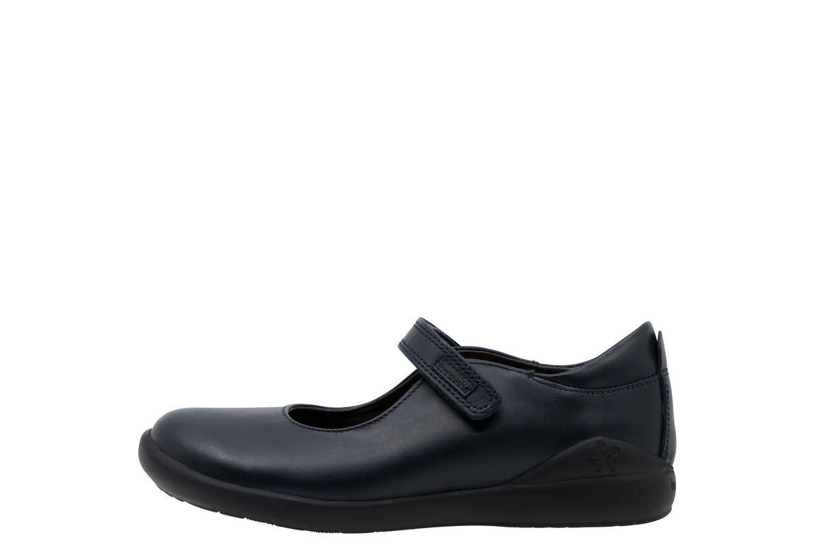 Zapato Niña  Escolar Piel Velcro Biomecanics