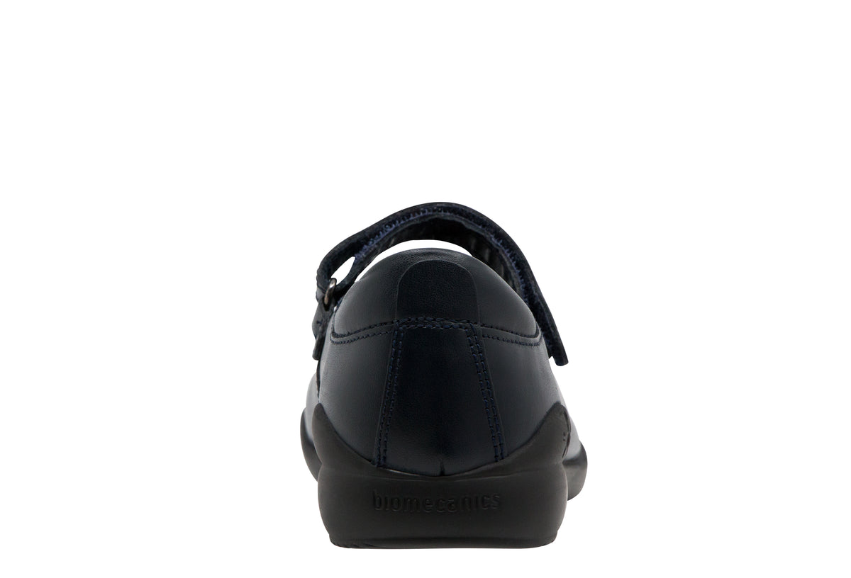 Zapato Niña  Escolar Piel Velcro Biomecanics
