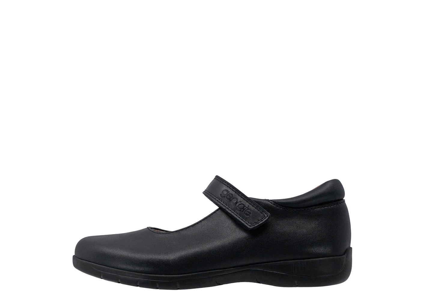 Zapato Escolar Niña Tipo Bailarina Negro