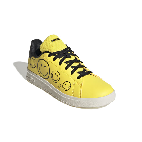 Tenis Niño Advantage Smiley J Amarillos- ADIDAS