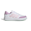 Tenis Niña Courtblock J Rosas y Blancos- ADIDAS