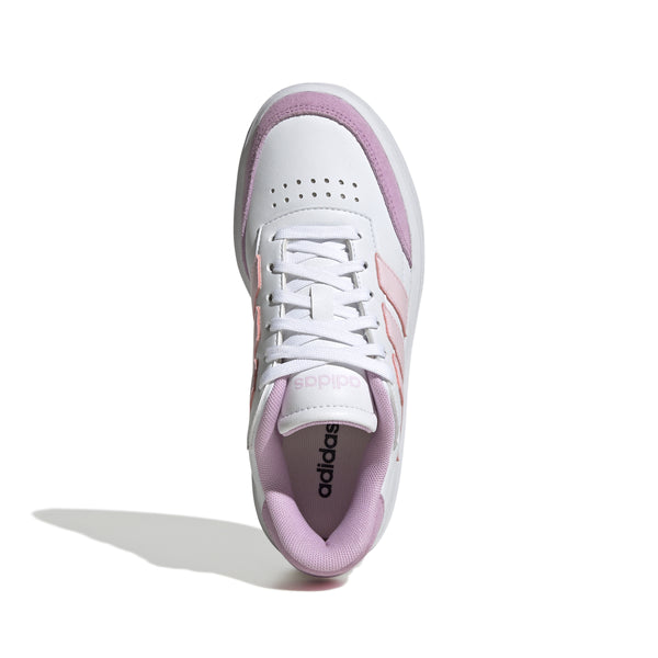 Tenis Niña Courtblock J Rosas y Blancos- ADIDAS