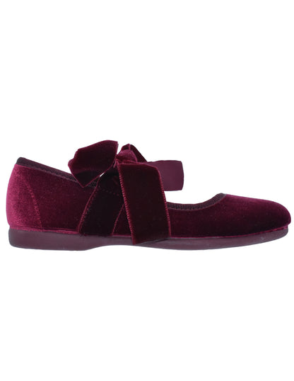 Zapato Niña / Salón Lazo/Terci Rojo -Tokolate