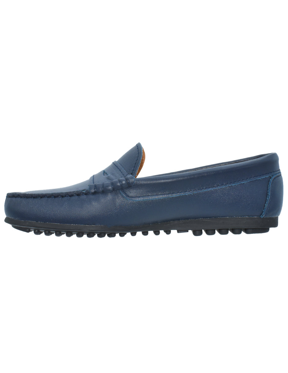 Mocasines Belinos Azul Antifaz para Niño