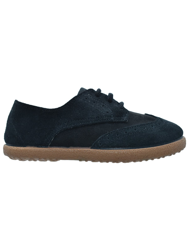 Zapatos de Vestir Pekis Azul Marino para Niño