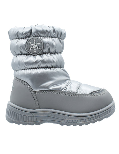 Bota Baja Georgie Boy Gris con Forro Borrega para Niña