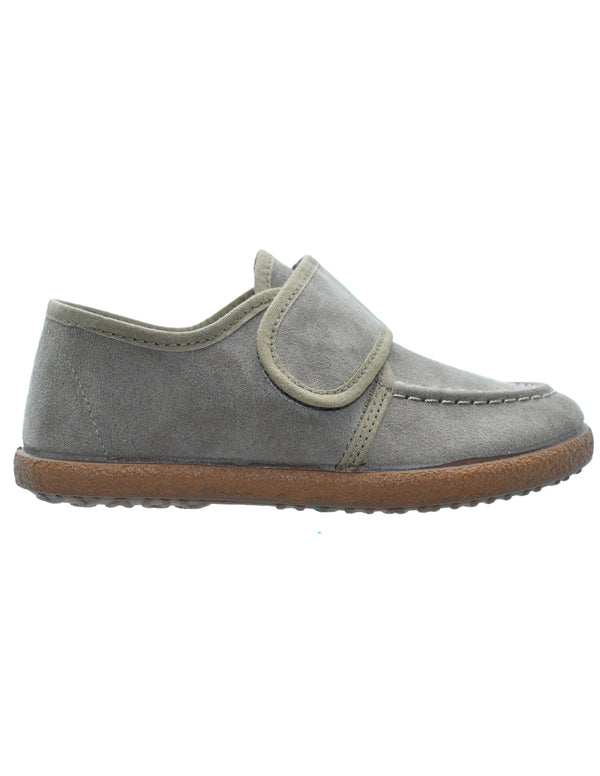 Zapatos Náutico Pekis en Serratex Gris para Niño