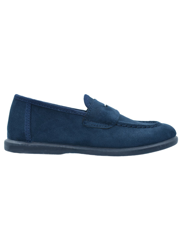 Zapatos Pekis en Serratex Azul para Niño